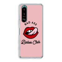 Badass Babes Club: Sony Xperia 5 III Transparant Hoesje