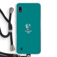 Win98: Samsung Galaxy A10 Transparant Hoesje met koord
