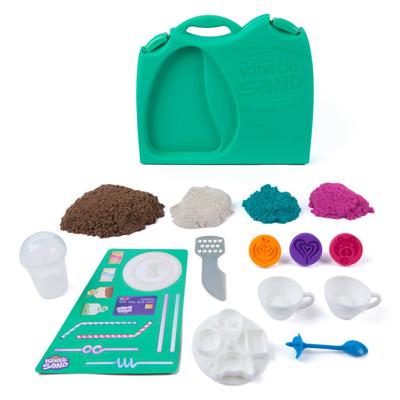 Kinetic Sand in een cafékoffer