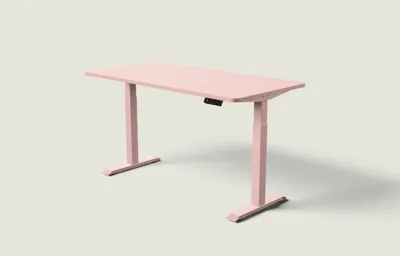 Desktronic HomeOne bureau Zachtroze / Zachtroze / 160x80 cm