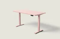 Desktronic HomeOne bureau Zachtroze / Zachtroze / 160x80 cm