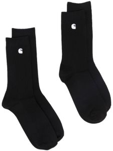 Carhartt WIP chaussettes en maille à logo brodé - Noir