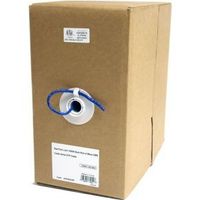 StarTech.com 304,8 m bulkrol blauw CMR Cat5e massieve UTP-kabel