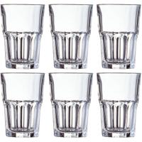 Arcoroc Drinkglazen Granity - 6x - transparant - glas - 420 ml - Water/fris/sapglas