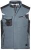 James & Nicholson JN825 Craftsmen Softshell Vest -STRONG- - Carbon/Black - XS - thumbnail