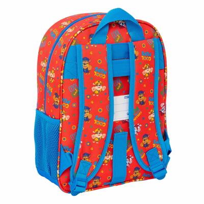 Schoolrugzak The Paw Patrol Cool Blauw Rood 26 x 34 x 11 cm