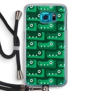 Crocs: Samsung Galaxy S6 Transparant Hoesje met koord