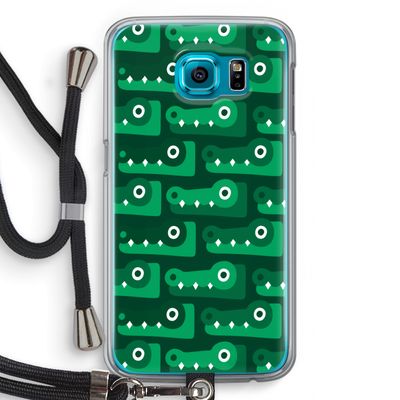 Crocs: Samsung Galaxy S6 Transparant Hoesje met koord