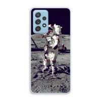 Spaceman: Samsung Galaxy A73 Transparant Hoesje