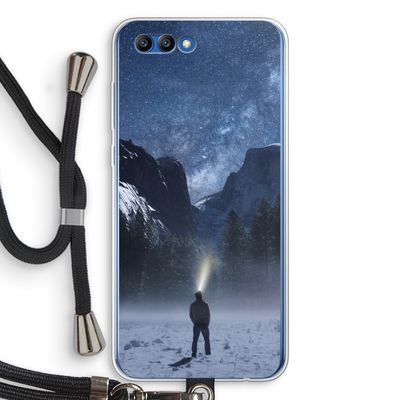 Wanderlust: Honor 10 Transparant Hoesje met koord