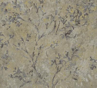 Livingwalls Stories of Life - Grijs - Planten - 396501