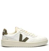 VEJA - V-90 sneakers B-Mesh white kaki Leer Unisex