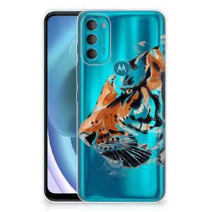 Hoesje maken Motorola Moto G71 5G Watercolor Tiger