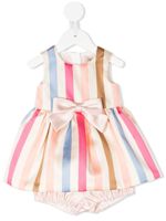 Hucklebones London ensemble robe-short à rayures - Multicolore - thumbnail