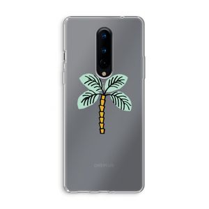 Palmboom: OnePlus 8 Transparant Hoesje