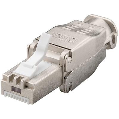 CAT6a RJ45 connector plug - STP - RJ45 - voor internetkabels - ethernet kabel - CAT kabel - gereedschapsloos