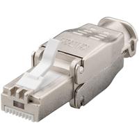 CAT6a RJ45 connector plug - STP - RJ45 - voor internetkabels - ethernet kabel - CAT kabel - gereedschapsloos