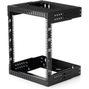 StarTech.com 12U wandmonteerbaar server rack open frame serverkast 30 tot 50 cm diep