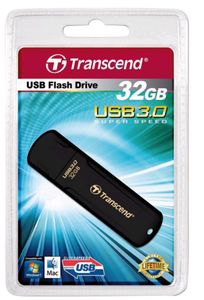 Transcend JetFlash® 700 USB-stick 32 GB Zwart TS32GJF700 USB 3.2 Gen 1 (USB 3.0)