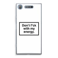 My energy: Sony Xperia XZ1 Transparant Hoesje