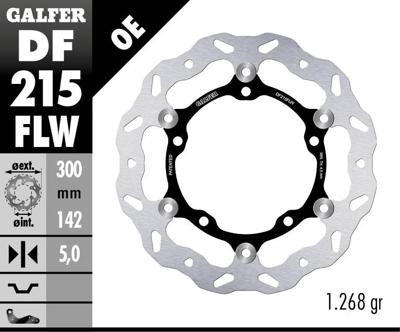 GALFER Rotor brake rotors floating r90r