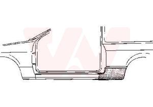 Van Wezel Spatbord 3727142