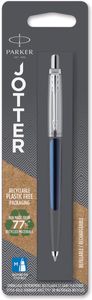 Parker 1953209 balpen Blauw Intrekbare balpen met klembevestiging 1 stuk(s)