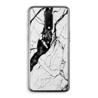 Witte marmer 2: OnePlus 7 Transparant Hoesje