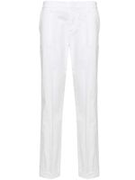 Fay pantalon chino à coupe fuselée - Blanc