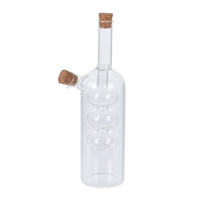 Excellent Houseware - Azijn/olie fles - Glas - Azijnflessen - 300 ml