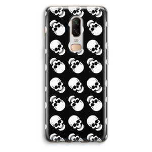Musketon Skulls: OnePlus 6 Transparant Hoesje