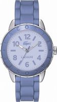 Lacoste horlogeband 2000687 / LC-54-3-29-2310 Rubber Lichtblauw 18mm
