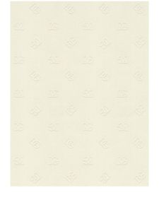 Dolce & Gabbana papier peint à motif monogrammé - Blanc