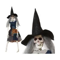 Halloween Decoraties Heks Skelet 47 cm
