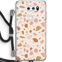 Terrazzo N°18: LG V30 Transparant Hoesje met koord