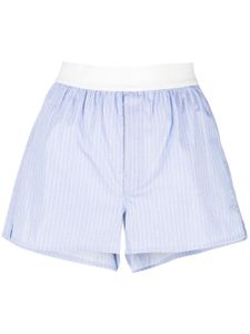 Filippa K short boxer à rayures - Bleu