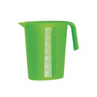 Juypal Schenkkan/waterkan - groen - 1,75 liter - kunststof - L22 x H20 cm   -