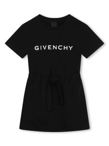 Givenchy Kids robe en jersey à logo imprimé - Noir