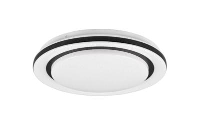 Trio Witte plafondlampCartida wit met zwart - R67244000