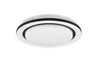 Trio Witte plafondlampCartida wit met zwart - R67244000