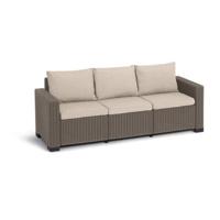 Allibert California Loungebank - 3 personen - Cappuccino