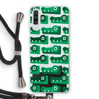 Crocs: Samsung Galaxy A70 Transparant Hoesje met koord