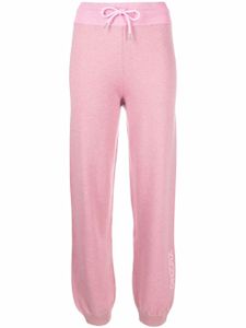 Kenzo pantalon de jogging à logo imprimé - Rose