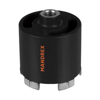 Dustfree Dozenboor 72mm Mandrex ConcreteXdust 60mm diep zonder Adapter
