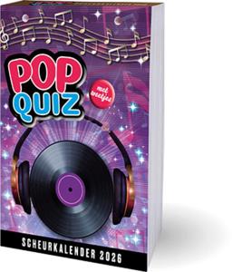 Popquiz met weetjes scheurkalender - 2026 (Paperback)