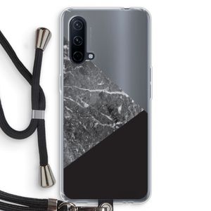 Combinatie marmer: OnePlus Nord CE 5G Transparant Hoesje met koord