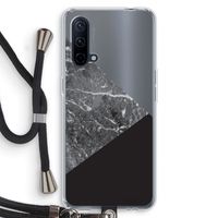 Combinatie marmer: OnePlus Nord CE 5G Transparant Hoesje met koord