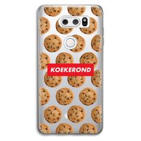Koekerond: LG V30 Transparant Hoesje