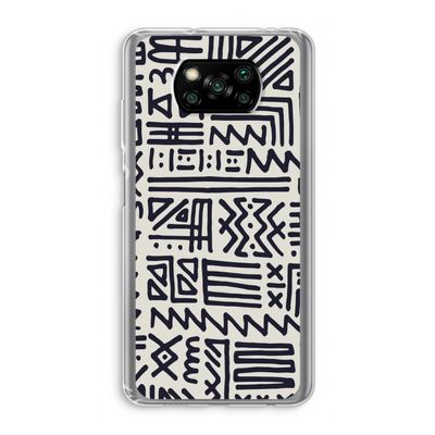 Marrakech print: Xiaomi Poco X3 Pro Transparant Hoesje