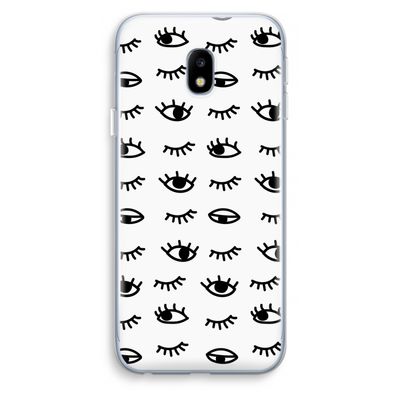 Eye pattern #2: Samsung Galaxy J3 (2017) Transparant Hoesje